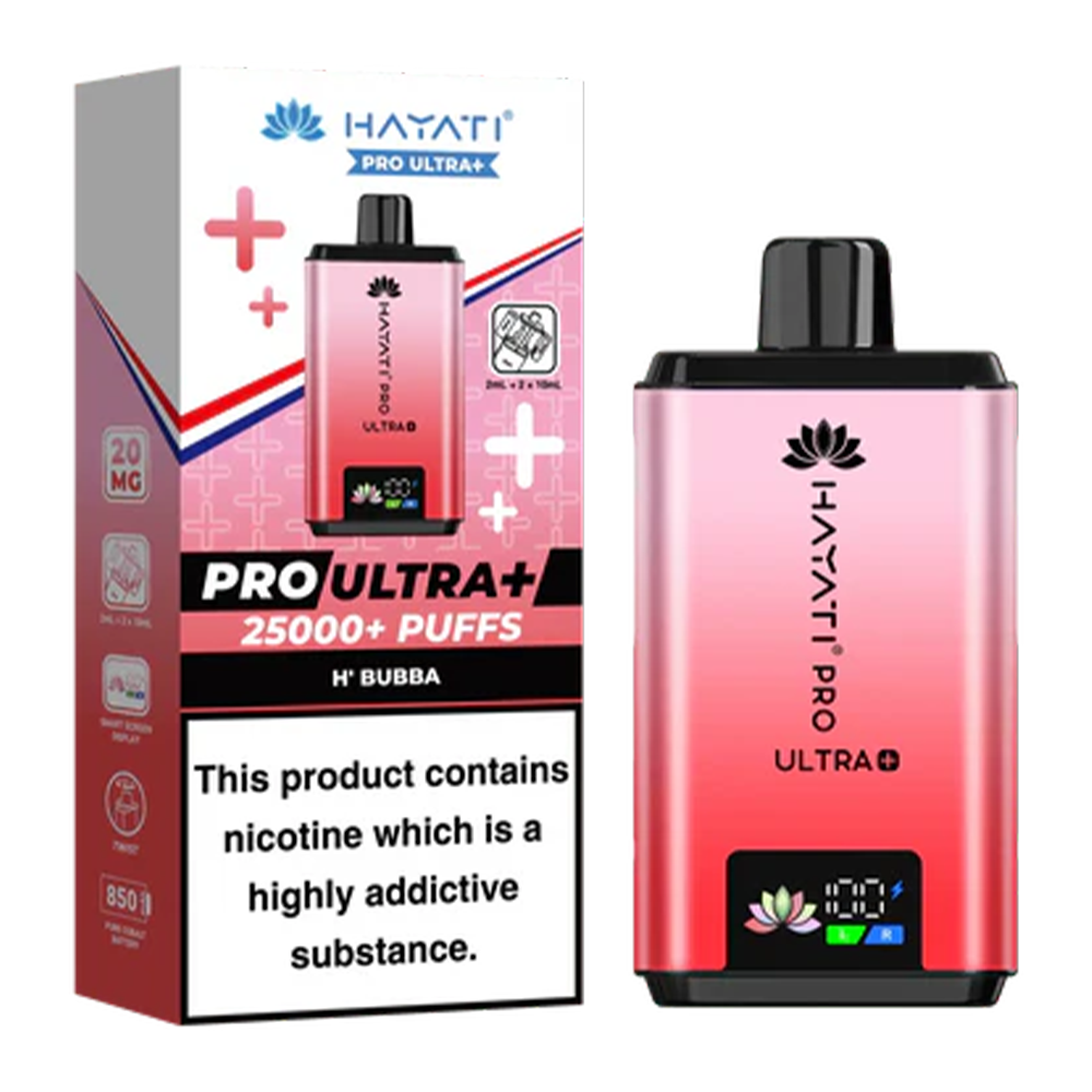 Hayati Pro Ultra Plus 25000 Puffs Prefilled Pod Kit