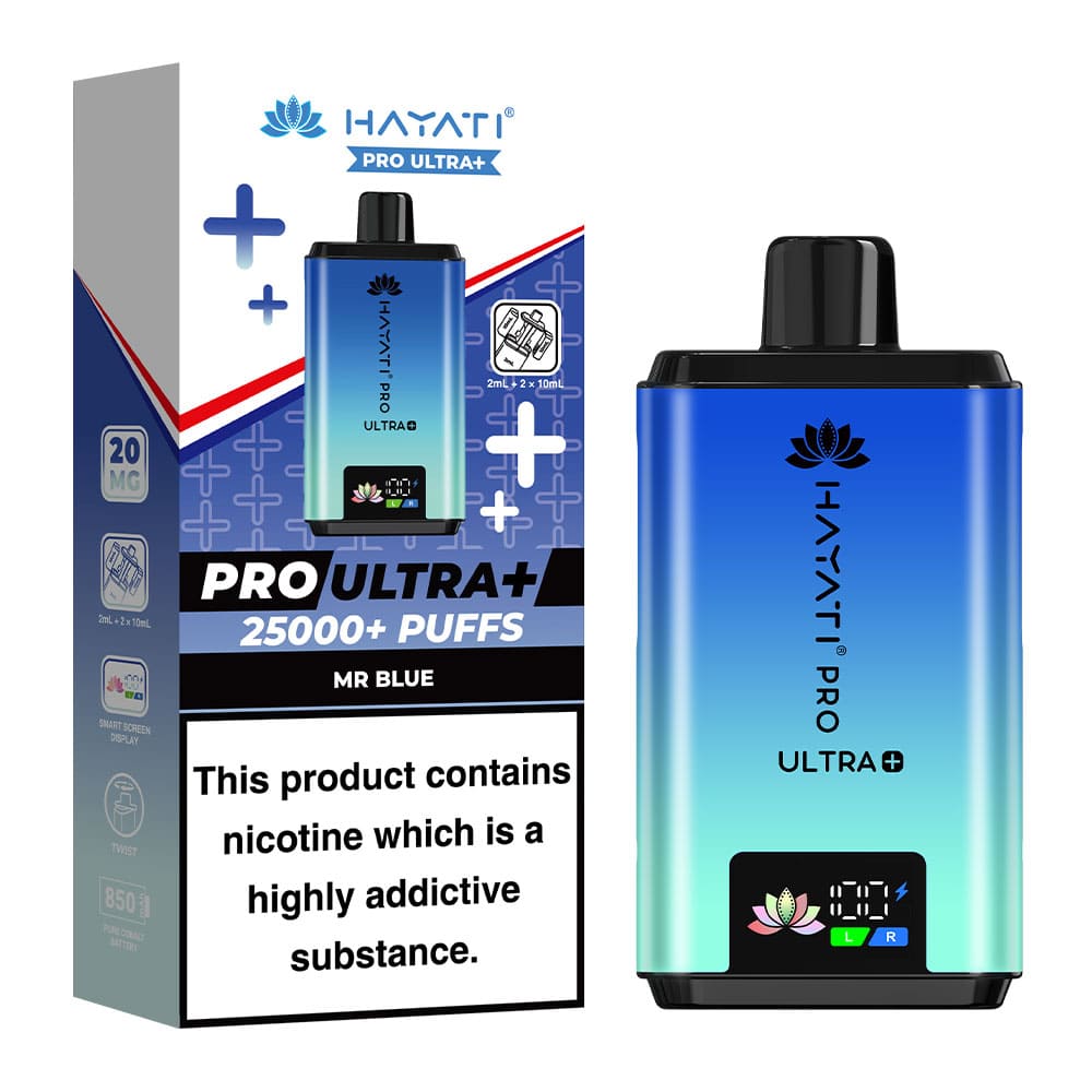 Hayati Pro Ultra Plus 25000 Puffs Prefilled Pod Kit