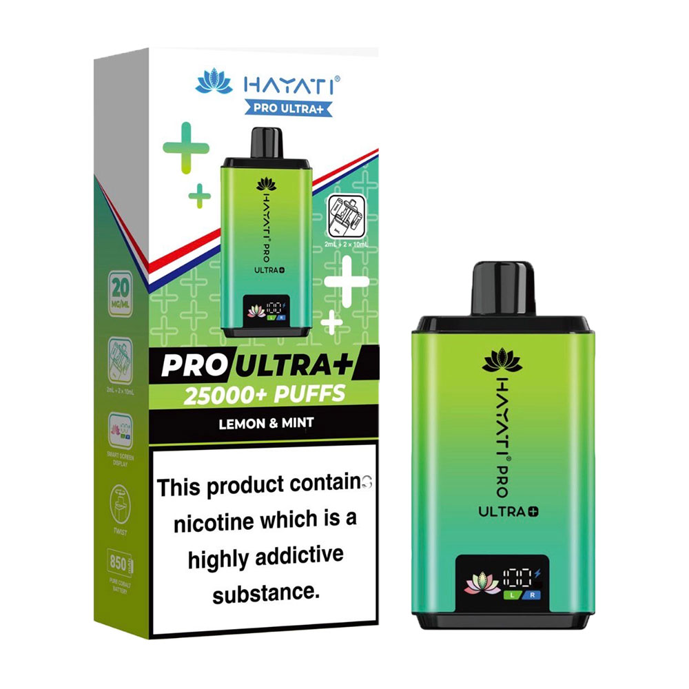 Hayati Pro Ultra Plus 25000 Puffs Prefilled Pod Kit
