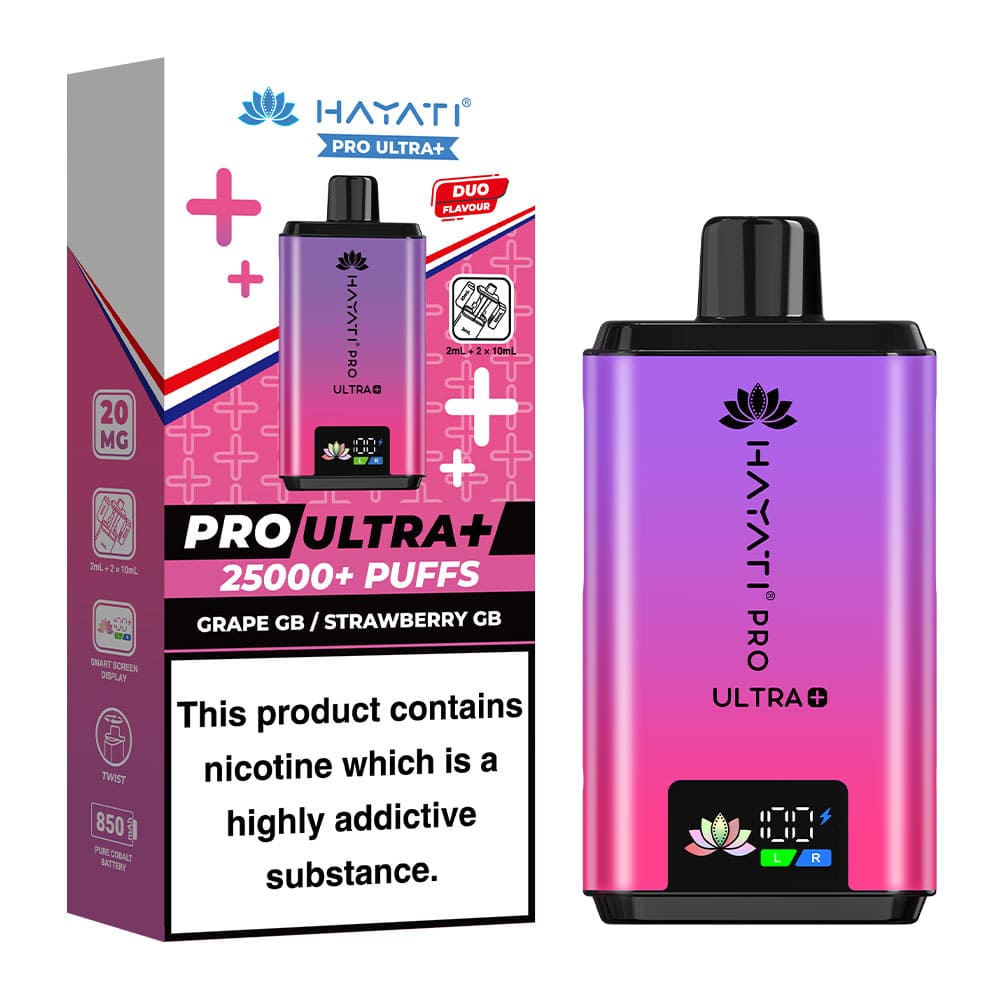 Hayati Pro Ultra Plus 25000 Puffs Prefilled Pod Kit