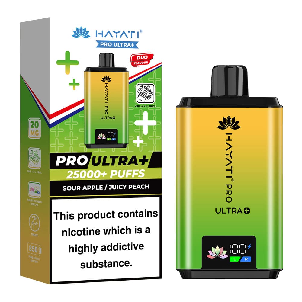 Hayati Pro Ultra Plus 25000 Puffs Prefilled Pod Kit