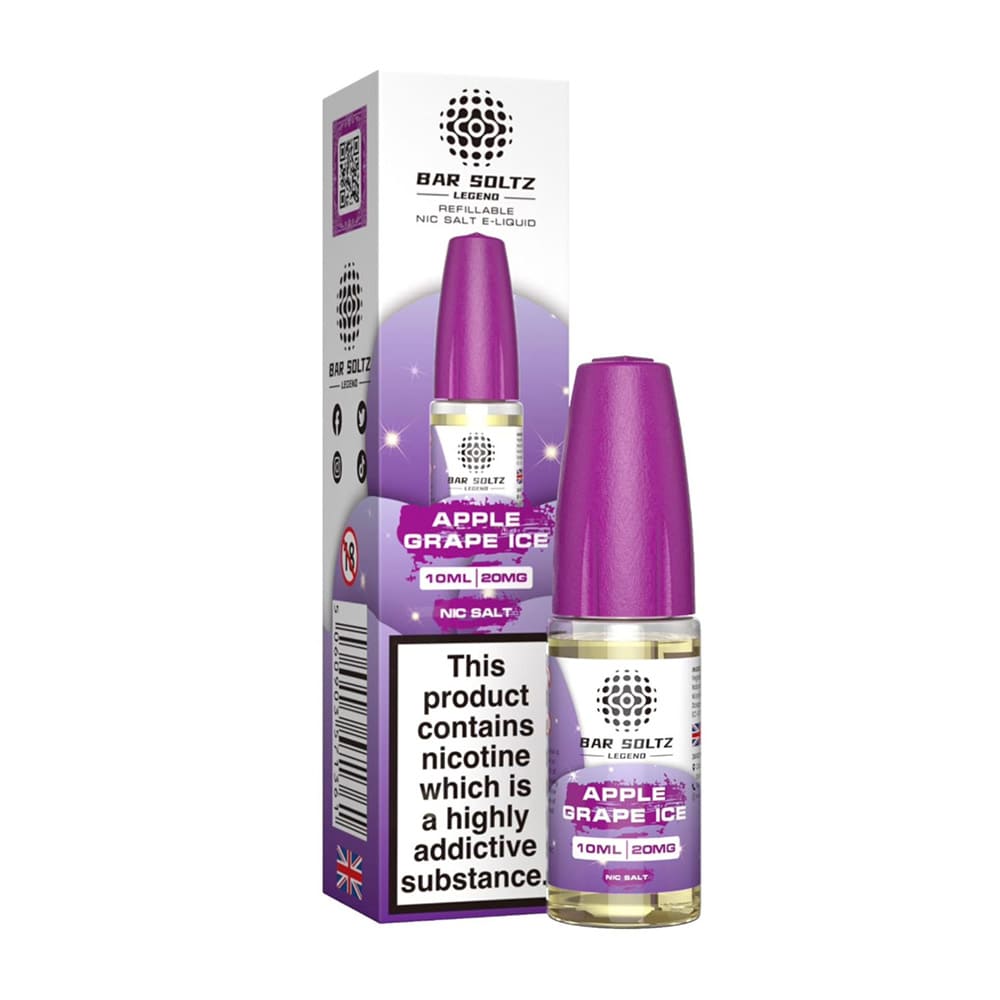 Bar Soltz Legend 10ml Nic Salt E Liquid (Pack Of 10)