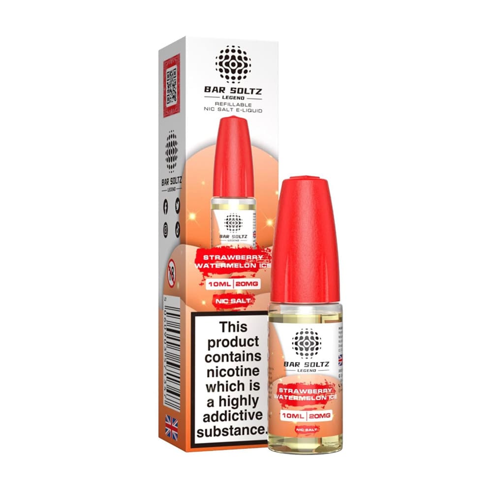 Bar Soltz Legend 10ml Nic Salt E Liquid (Pack Of 10)