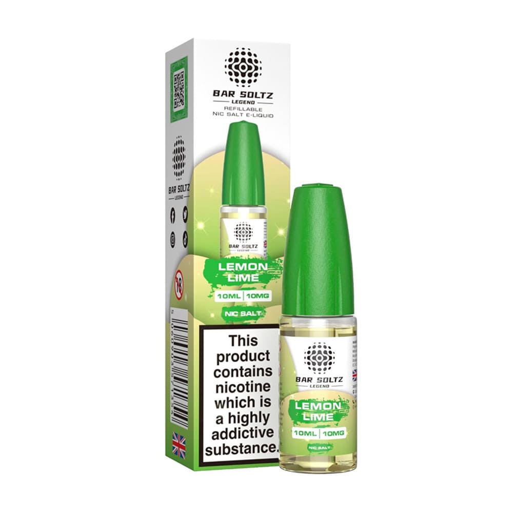 Bar Soltz Legend 10ml Nic Salt E Liquid (Pack Of 10)