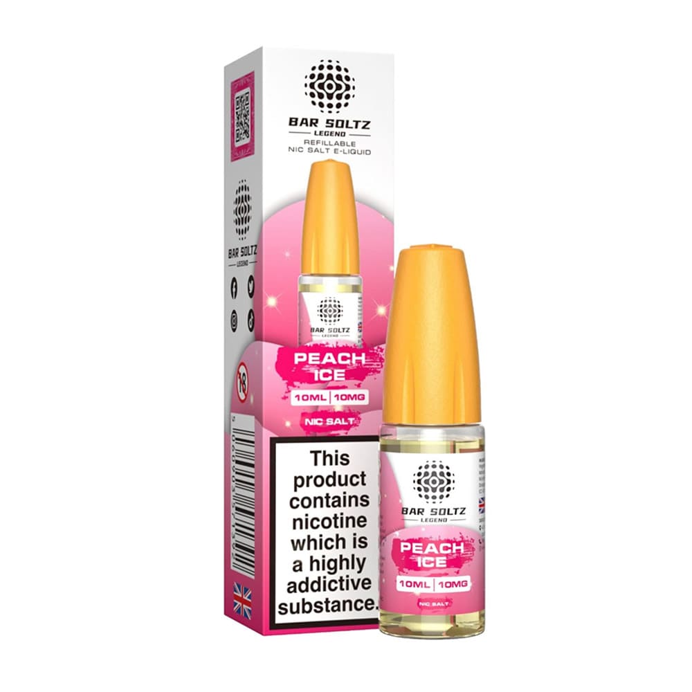 Bar Soltz Legend 10ml Nic Salt E Liquid (Pack Of 10)