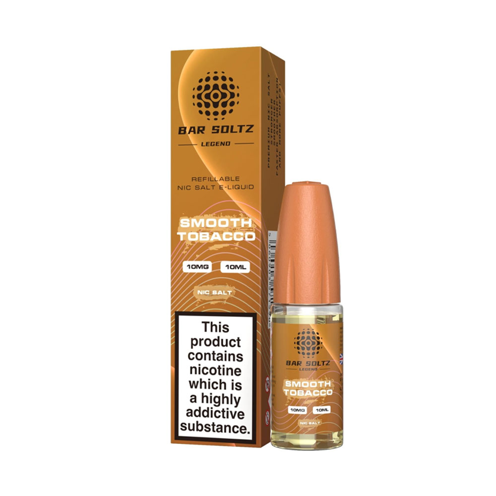 Bar Soltz Legend 10ml Nic Salt E Liquid (Pack Of 10)