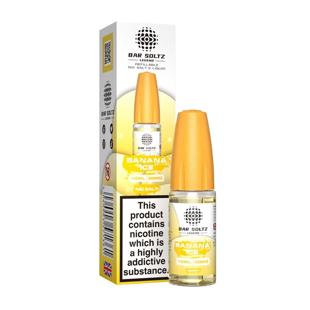 Bar Soltz Legend 10ml Nic Salt E Liquid (Pack Of 10)
