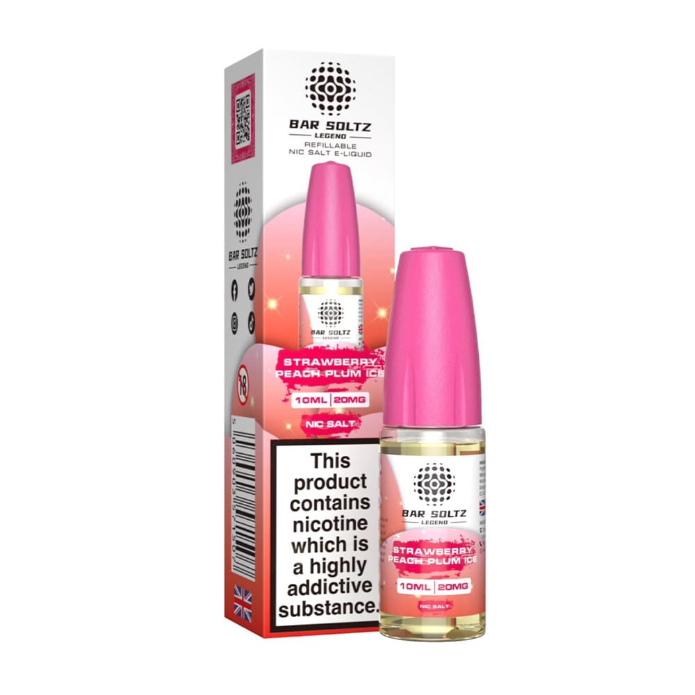 Bar Soltz Legend 10ml Nic Salt E Liquid (Pack Of 10)
