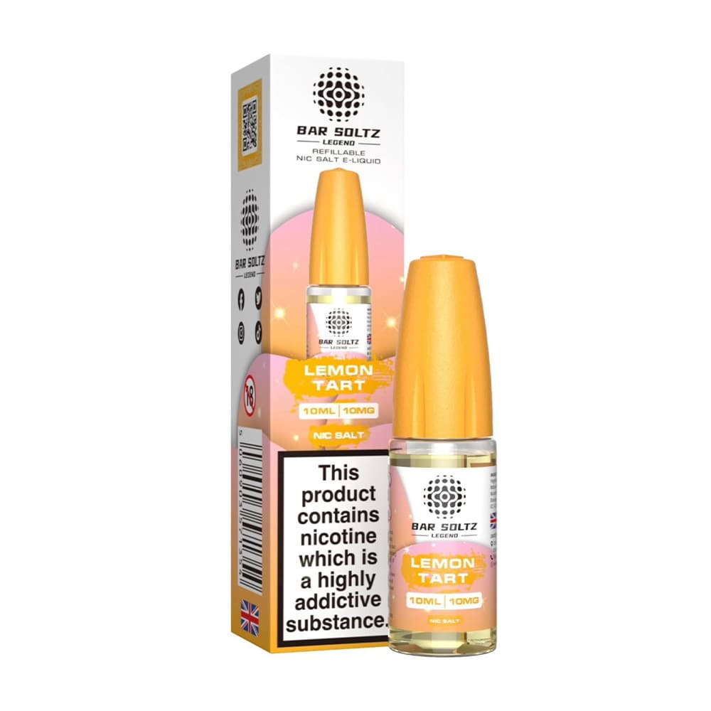 Bar Soltz Legend 10ml Nic Salt E Liquid (Pack Of 10)