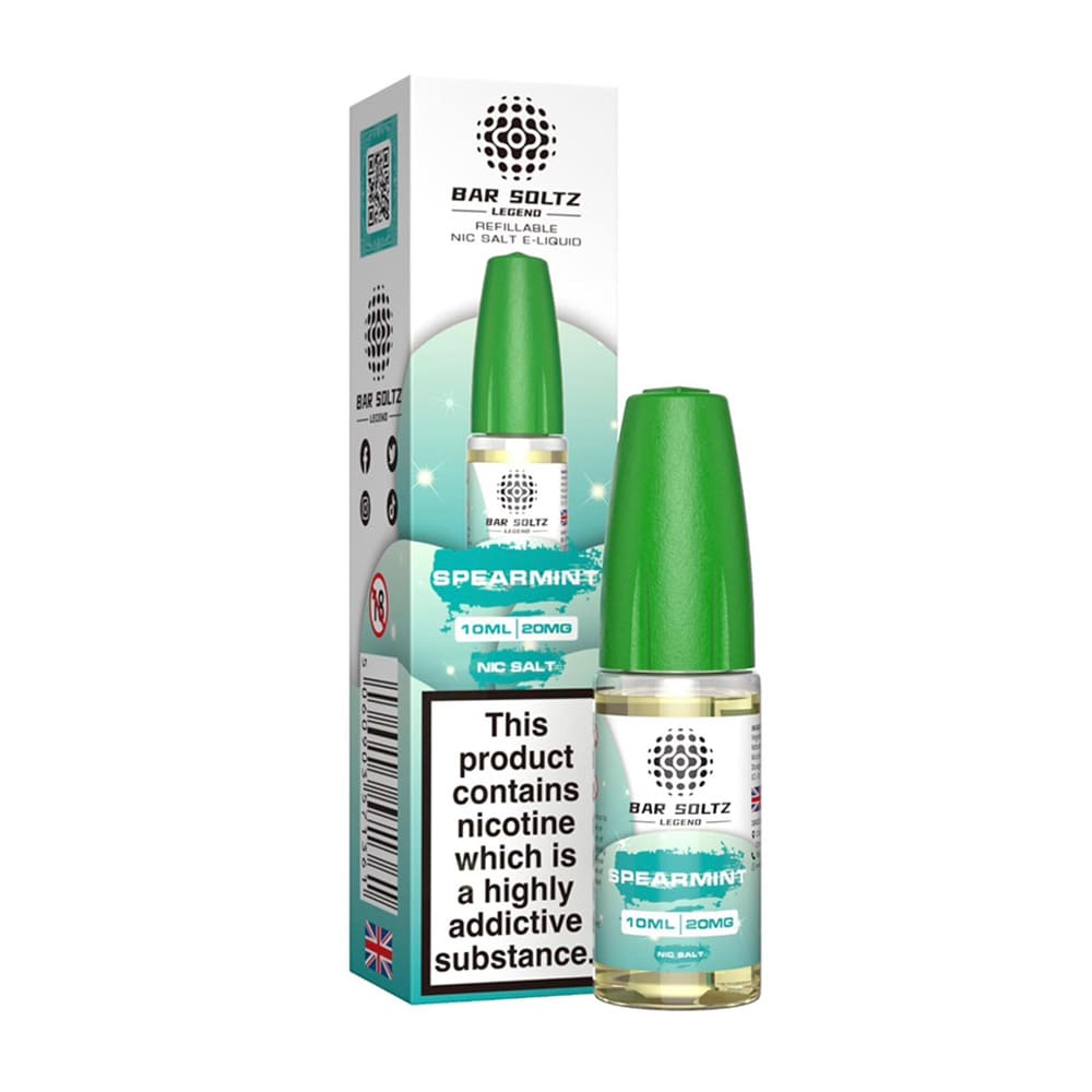 Bar Soltz Legend 10ml Nic Salt E Liquid (Pack Of 10)