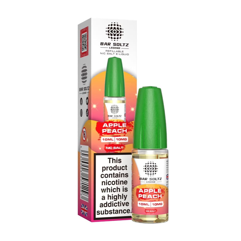 Bar Soltz Legend 10ml Nic Salt E Liquid (Pack Of 10)