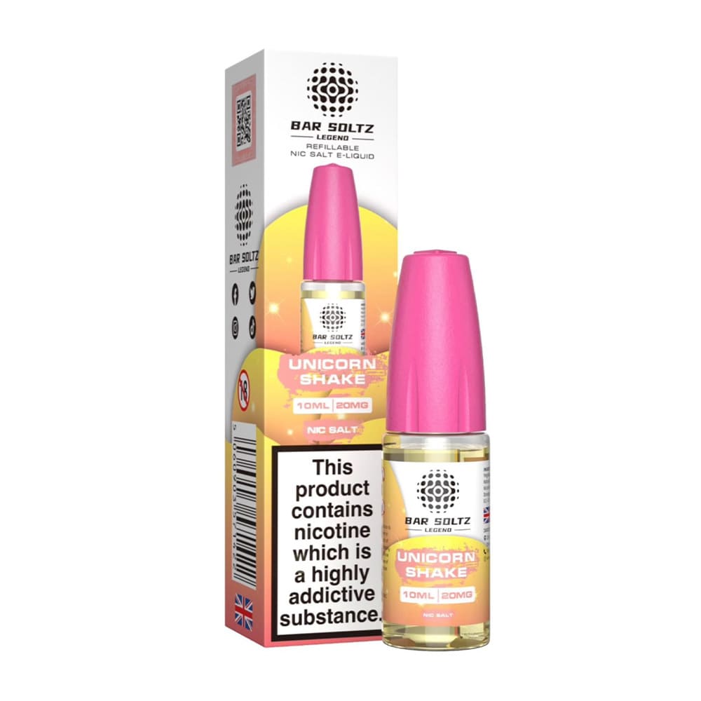 Bar Soltz Legend 10ml Nic Salt E Liquid (Pack Of 10)