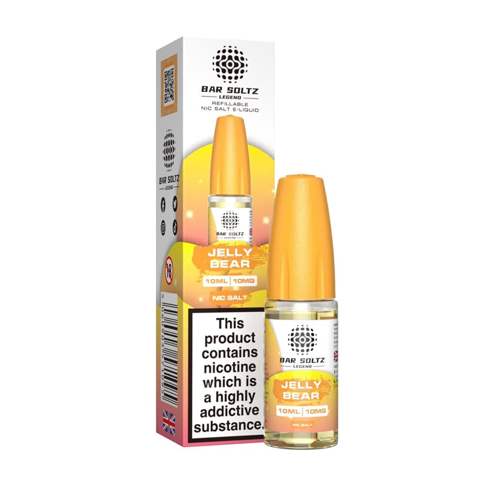 Bar Soltz Legend 10ml Nic Salt E Liquid (Pack Of 10)