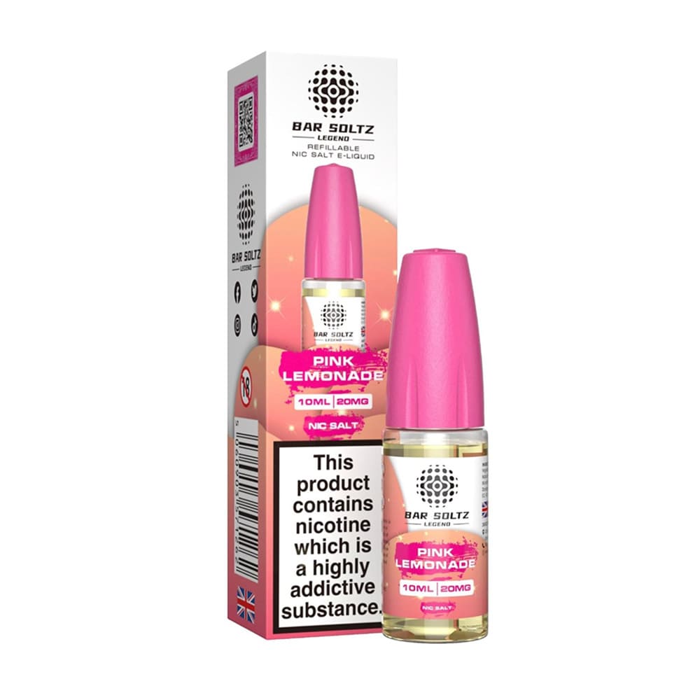 Bar Soltz Legend 10ml Nic Salt E Liquid (Pack Of 10)