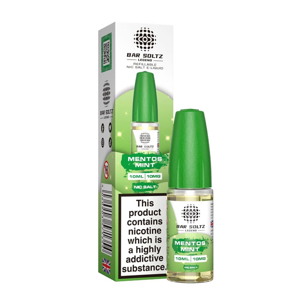 Bar Soltz Legend 10ml Nic Salt E Liquid (Pack Of 10)