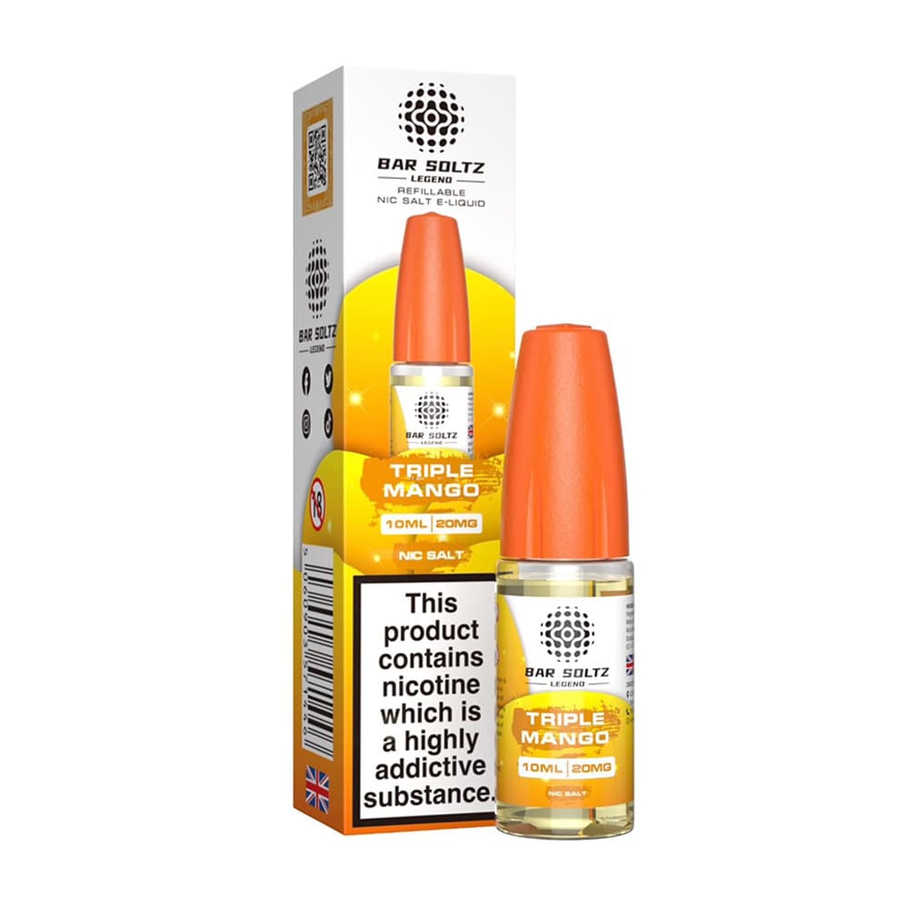 Bar Soltz Legend 10ml Nic Salt E Liquid (Pack Of 10)