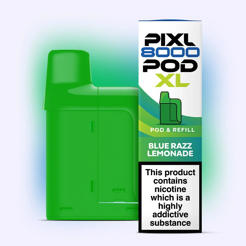 Pixl 8000 Prefilled Pods (Pack of 5) - Blue Razz Lemonade