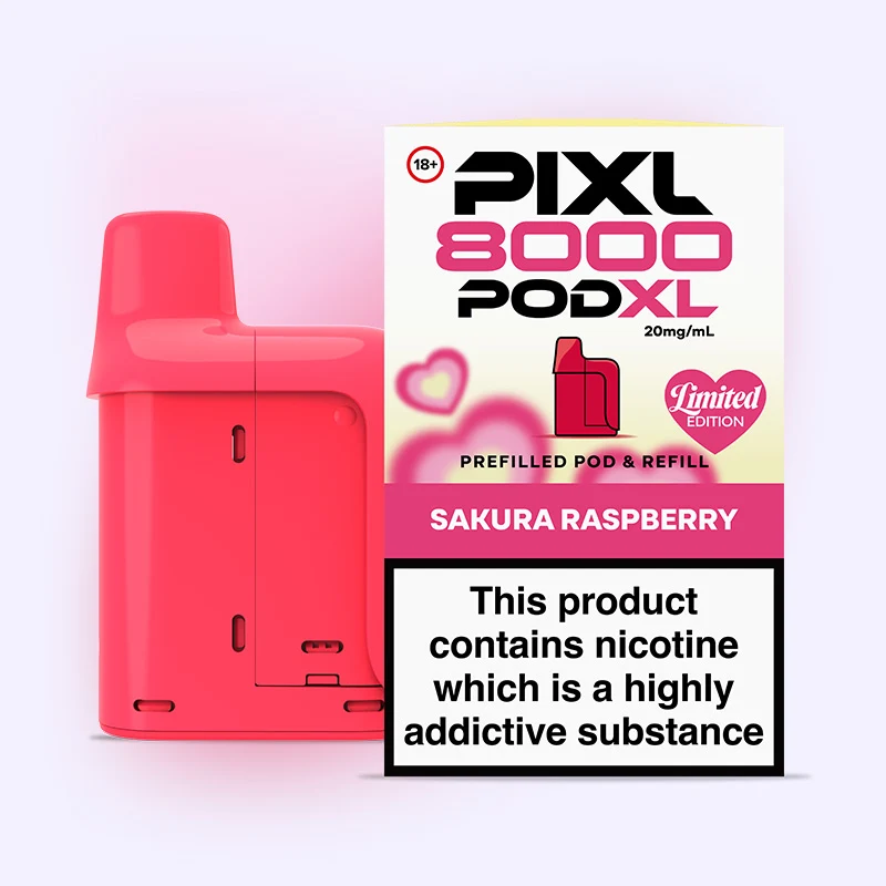 Pixl 8000 Prefilled Pods (Pack of 5)