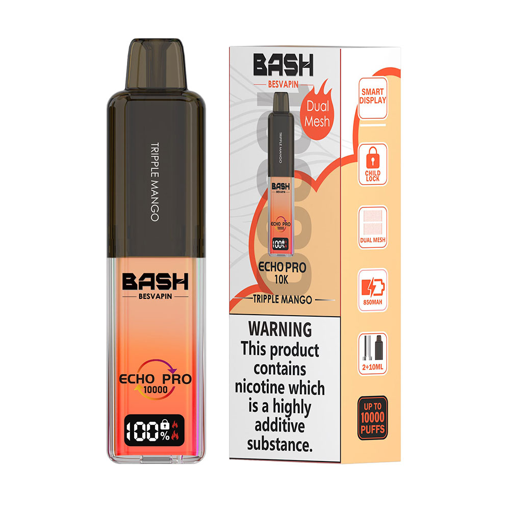 Bash Vape Echo Pro 10K Prefilled Pod Kit (Pack of 5)