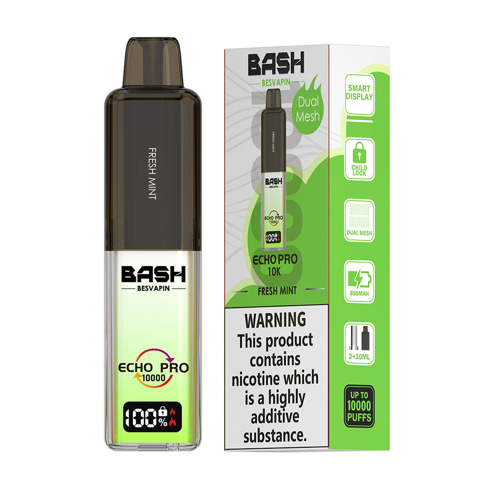 Bash Vape Echo Pro 10K Prefilled Pod Kit (Pack of 5)