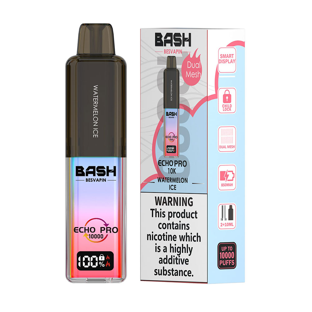 Bash Vape Echo Pro 10K Prefilled Pod Kit (Pack of 5)