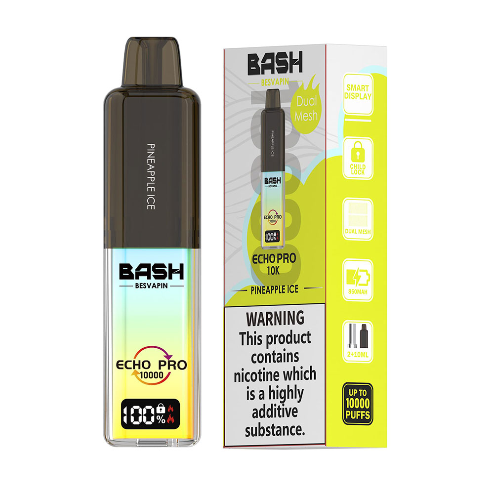 Bash Vape Echo Pro 10K Prefilled Pod Kit (Pack of 5)