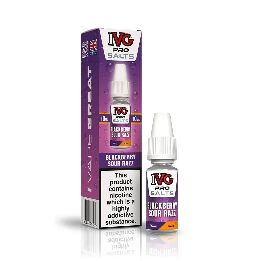 IVG Pro Salts 10ml Nic Salt E Liquid (Pack of 10)
