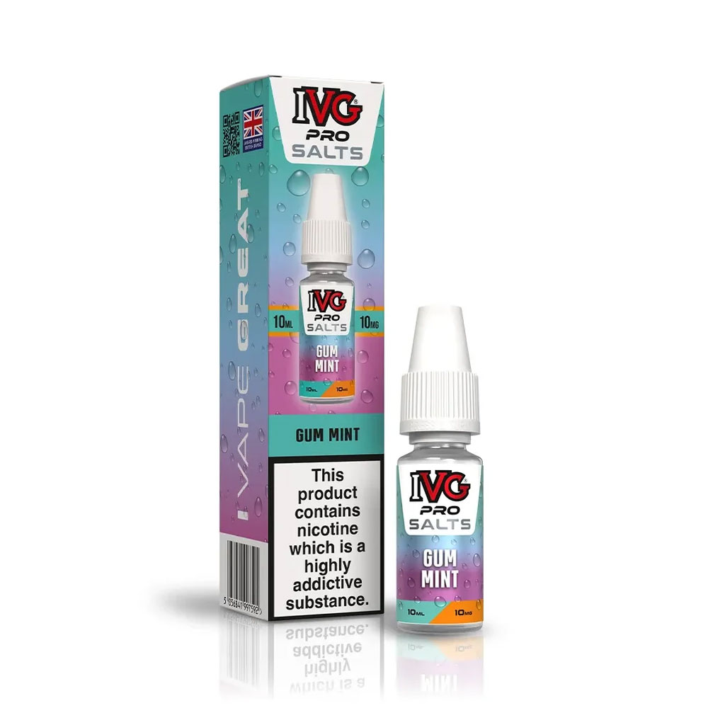 IVG Pro Salts 10ml Nic Salt E Liquid (Pack of 10)