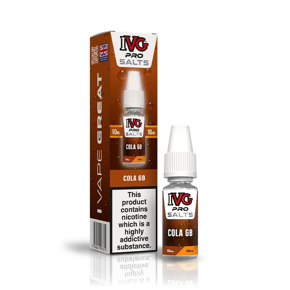 IVG Pro Salts 10ml Nic Salt E Liquid (Pack of 10)