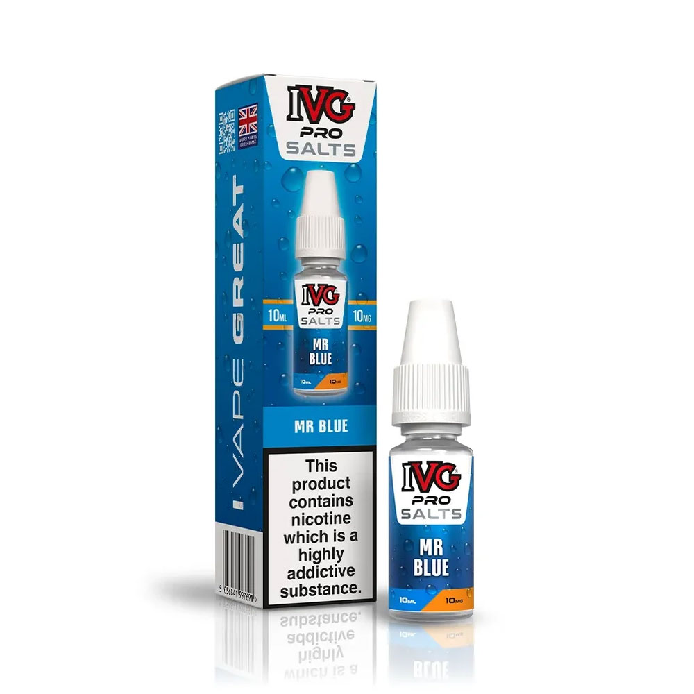 IVG Pro Salts 10ml Nic Salt E Liquid (Pack of 10)