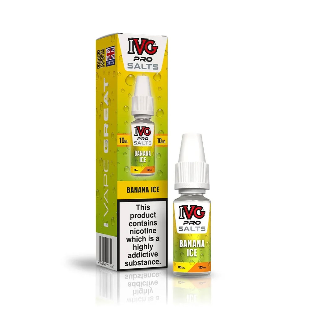 IVG Pro Salts 10ml Nic Salt E Liquid (Pack of 10)
