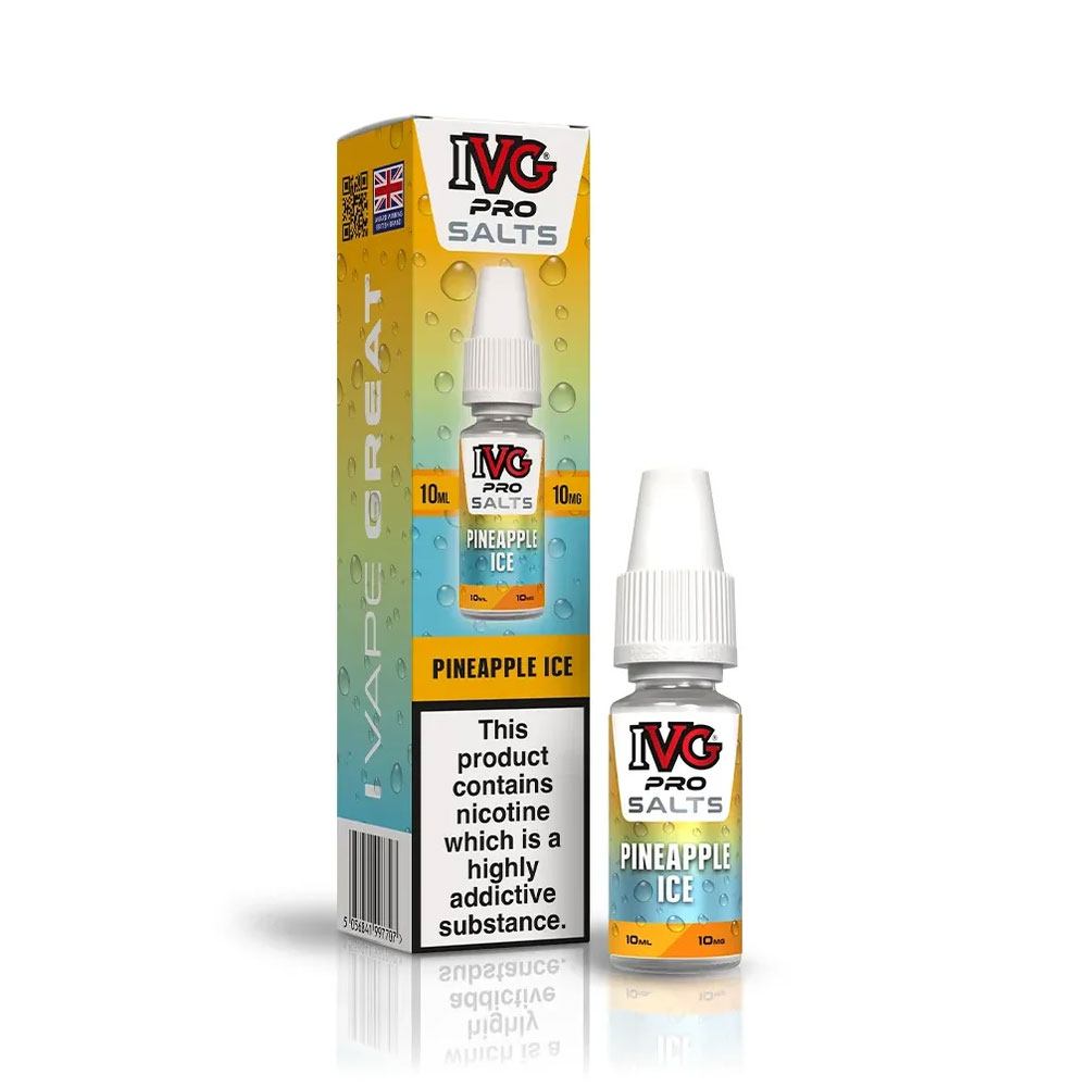 IVG Pro Salts 10ml Nic Salt E Liquid (Pack of 10)