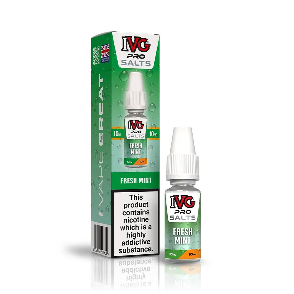 IVG Pro Salts 10ml Nic Salt E Liquid (Pack of 10)