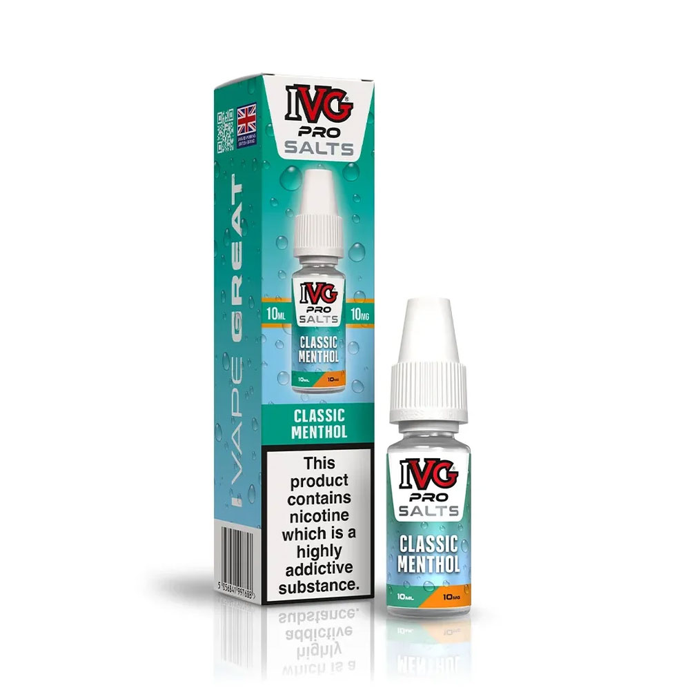IVG Pro Salts 10ml Nic Salt E Liquid (Pack of 10)