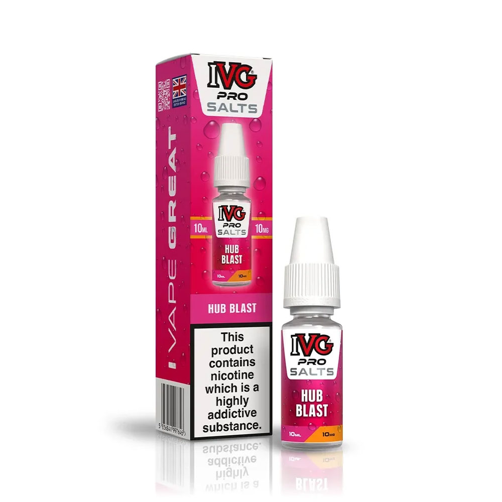 IVG Pro Salts 10ml Nic Salt E Liquid (Pack of 10)