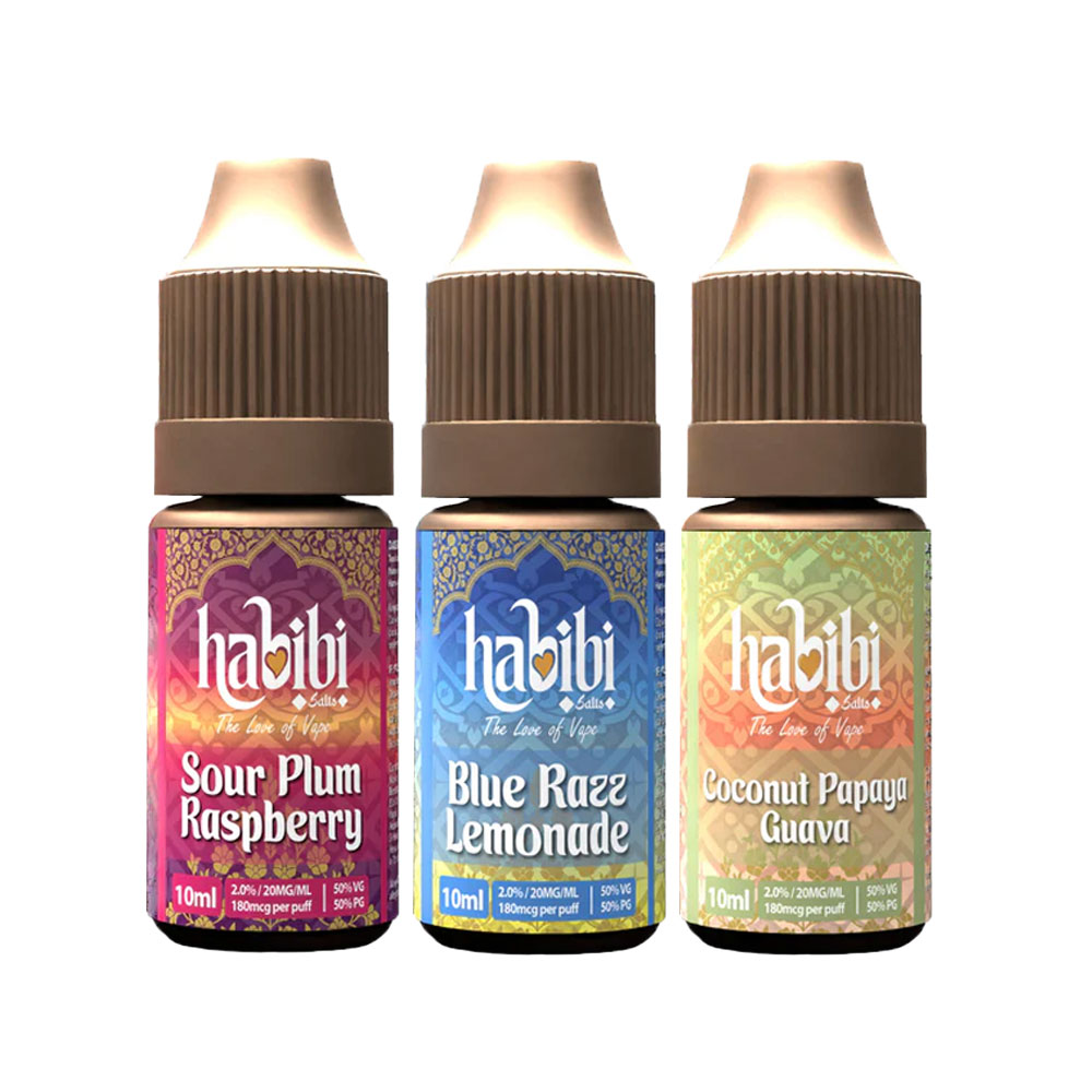 Habibi Salts 10ml Nicsalt Eliquid (Pack of 10)
