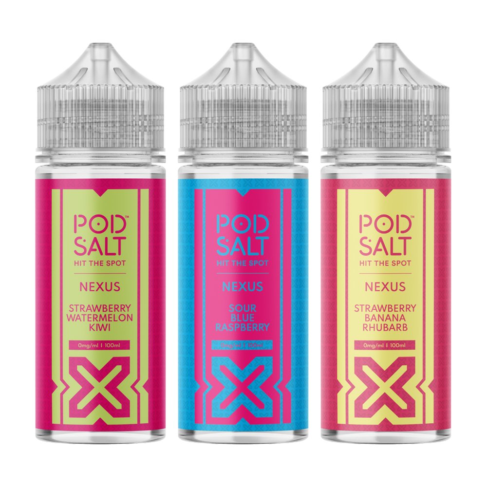Pod Salt Nexus 100ml Shortfill Eliquid