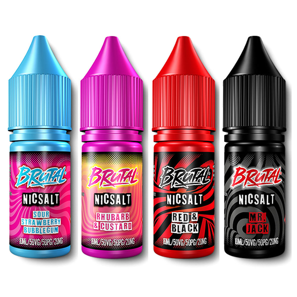 Brutal 10ml Nic Salt E Liquid By Just Juice