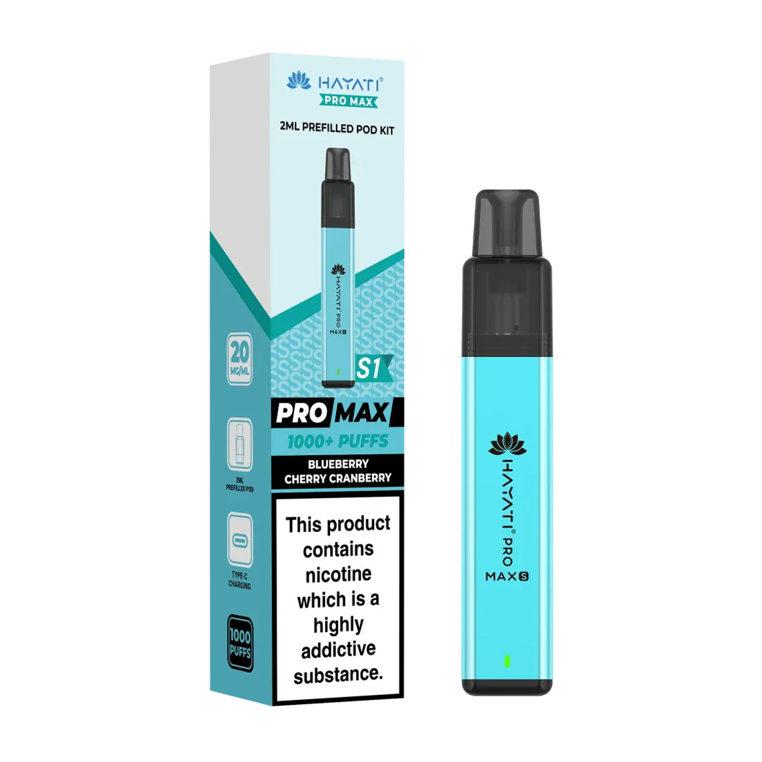 Hayati Pro Max Plus S1 1000 Puffs Prefilled Pod Kit (Pack of 10)