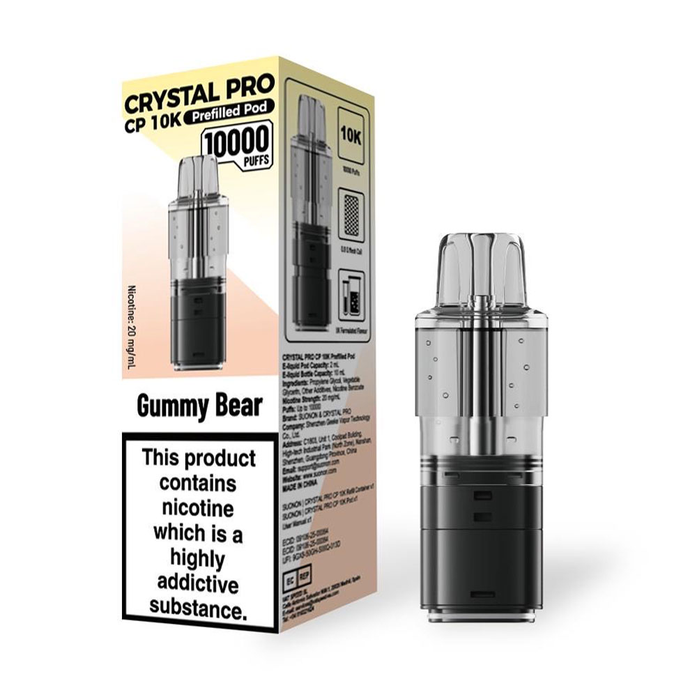 Crystal Pro CP 10K Prefilled Pods (Pack of 5)