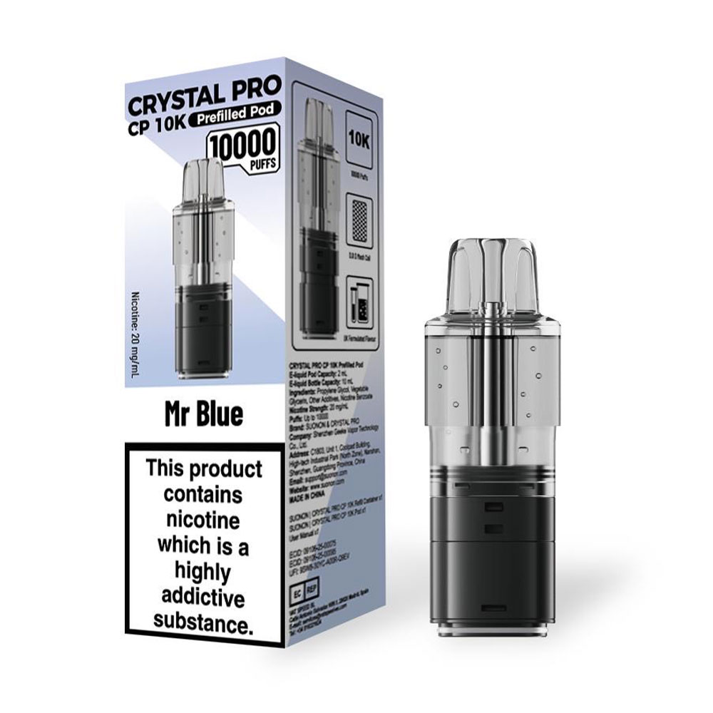 Crystal Pro CP 10K Prefilled Pods (Pack of 5)