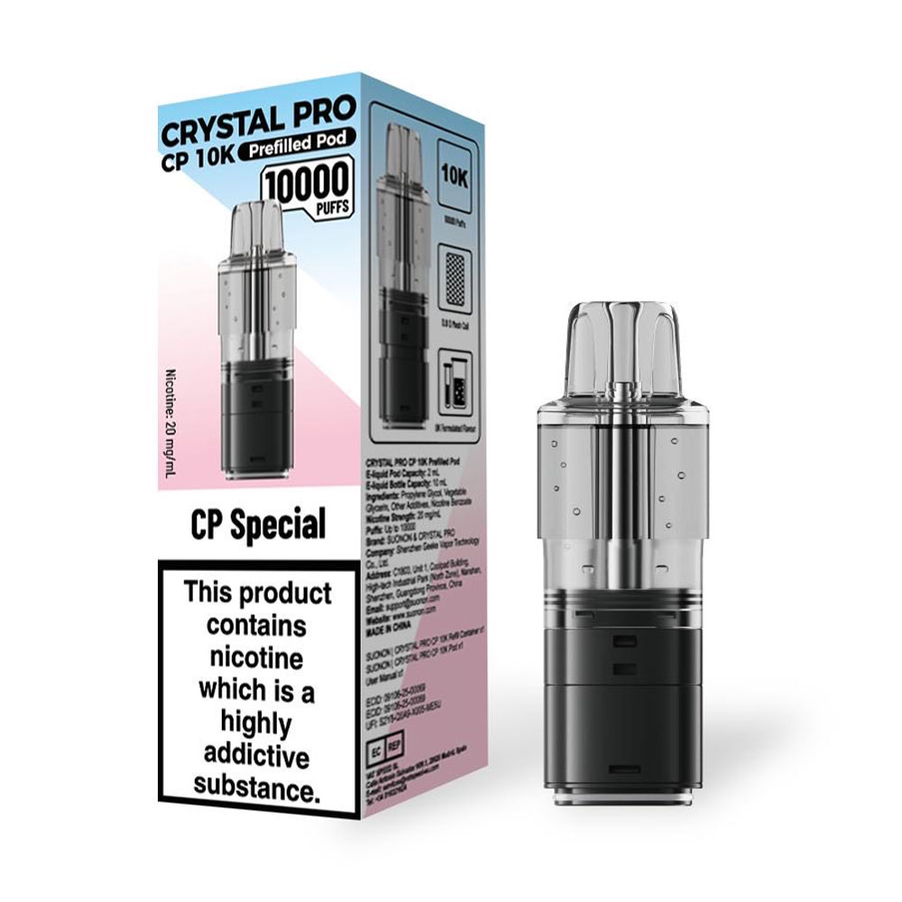 Crystal Pro CP 10K Prefilled Pods (Pack of 5)