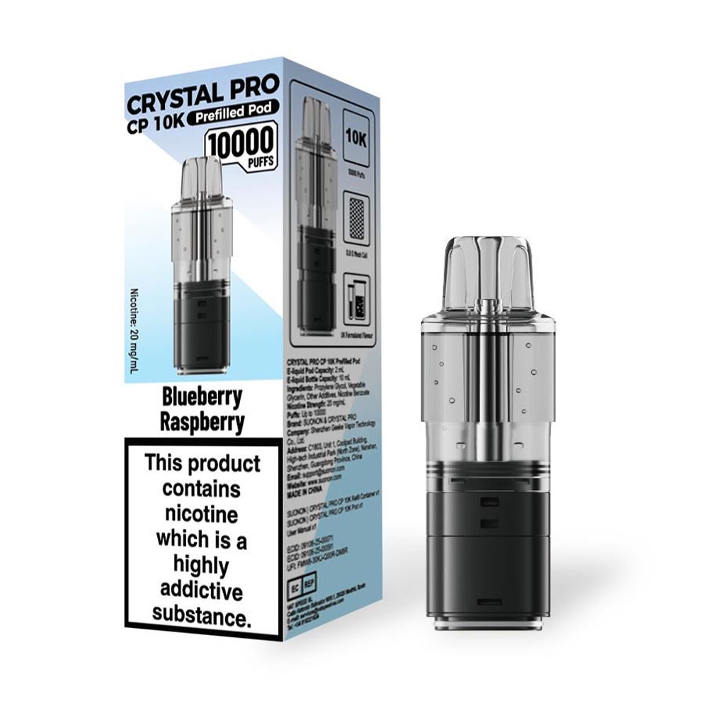 Crystal Pro CP 10K Prefilled Pods (Pack of 5)