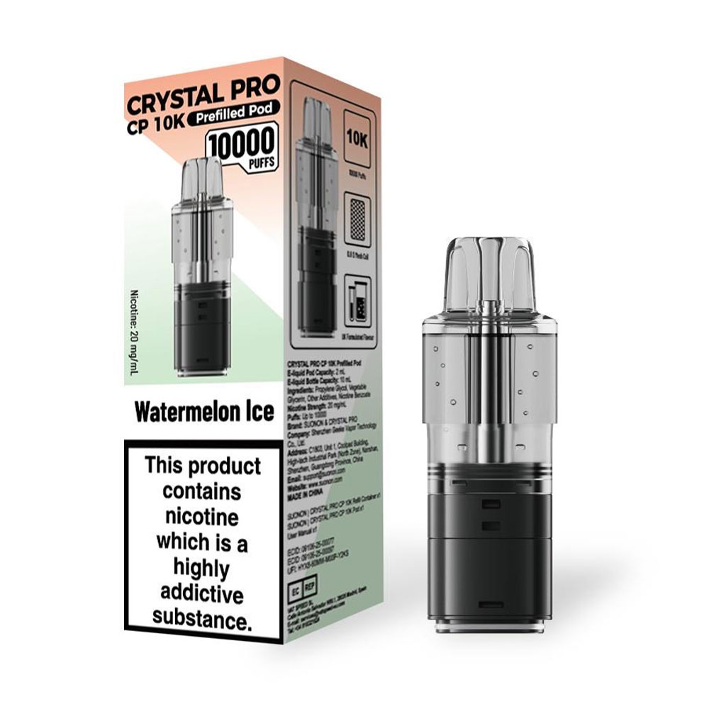 Crystal Pro CP 10K Prefilled Pods (Pack of 5)
