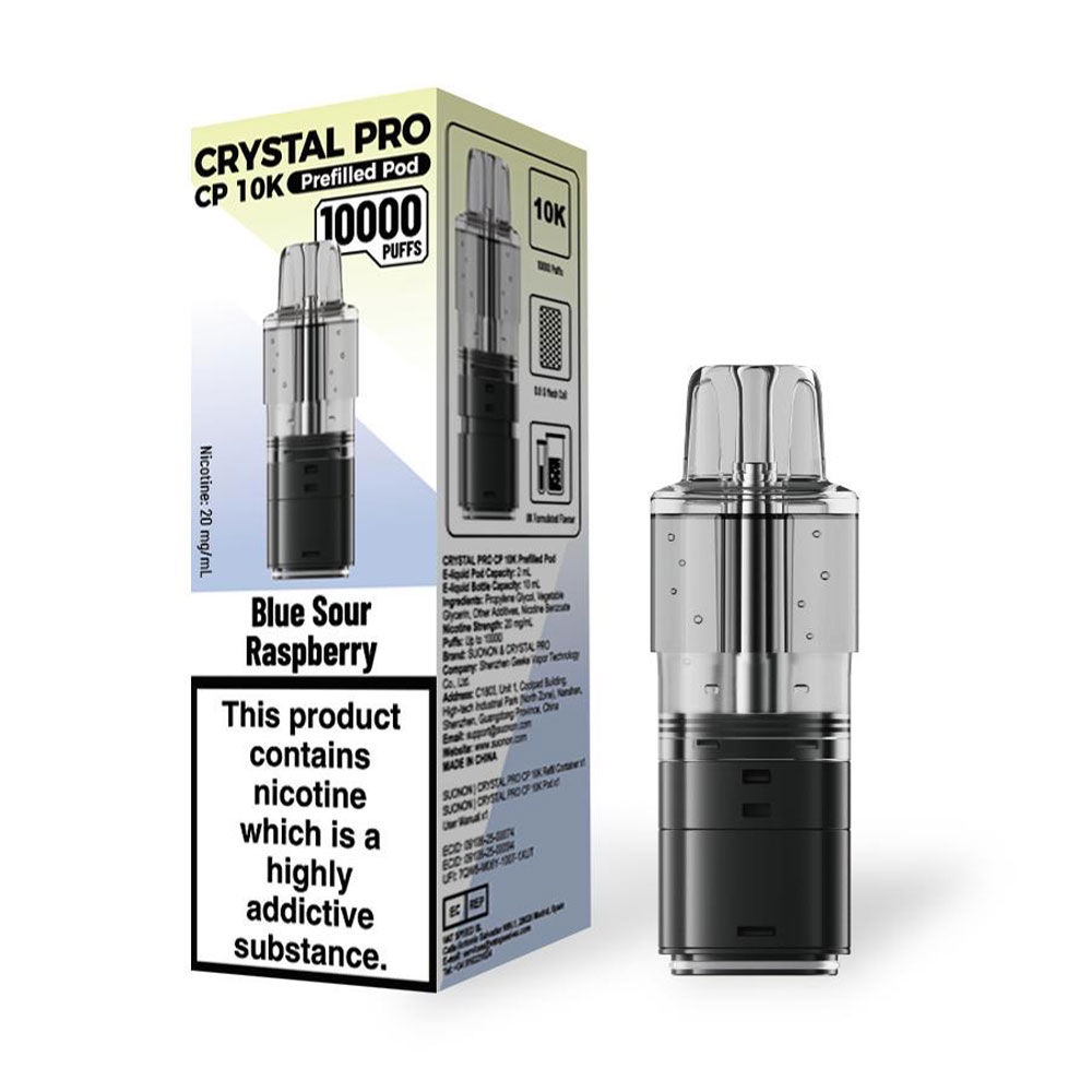 Crystal Pro CP 10K Prefilled Pods (Pack of 5)