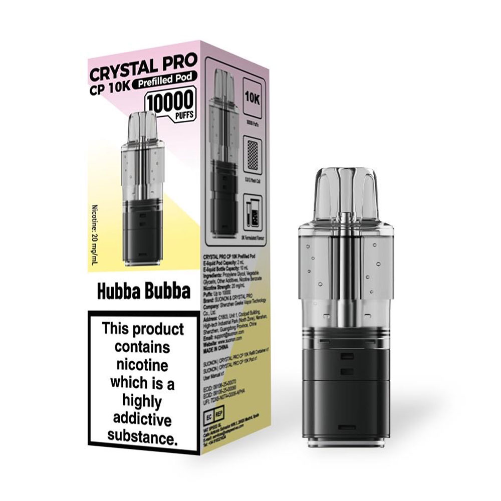 Crystal Pro CP 10K Prefilled Pods (Pack of 5)
