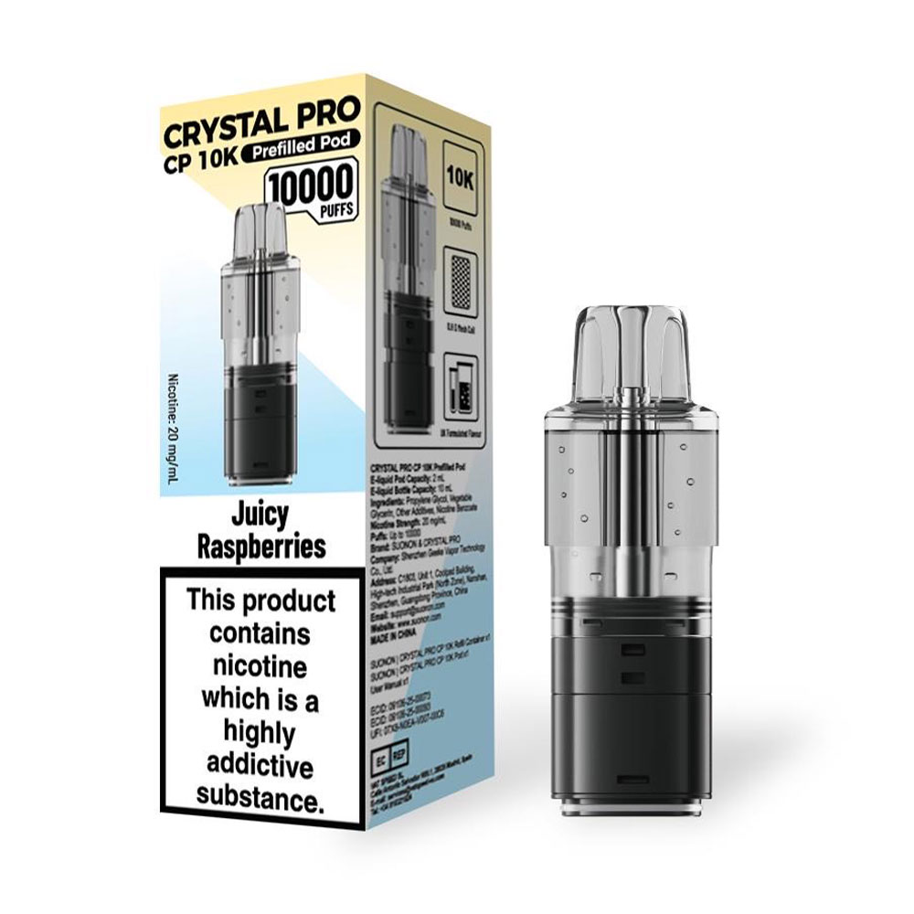 Crystal Pro CP 10K Prefilled Pods (Pack of 5)