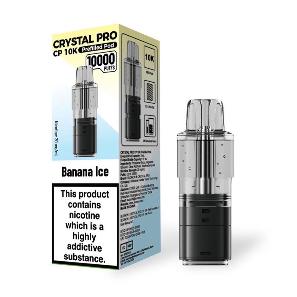 Crystal Pro CP 10K Prefilled Pods (Pack of 5)