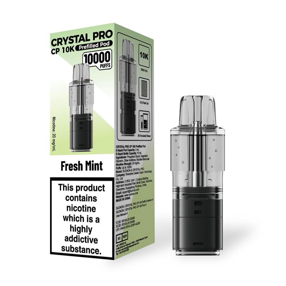 Crystal Pro CP 10K Prefilled Pods (Pack of 5)