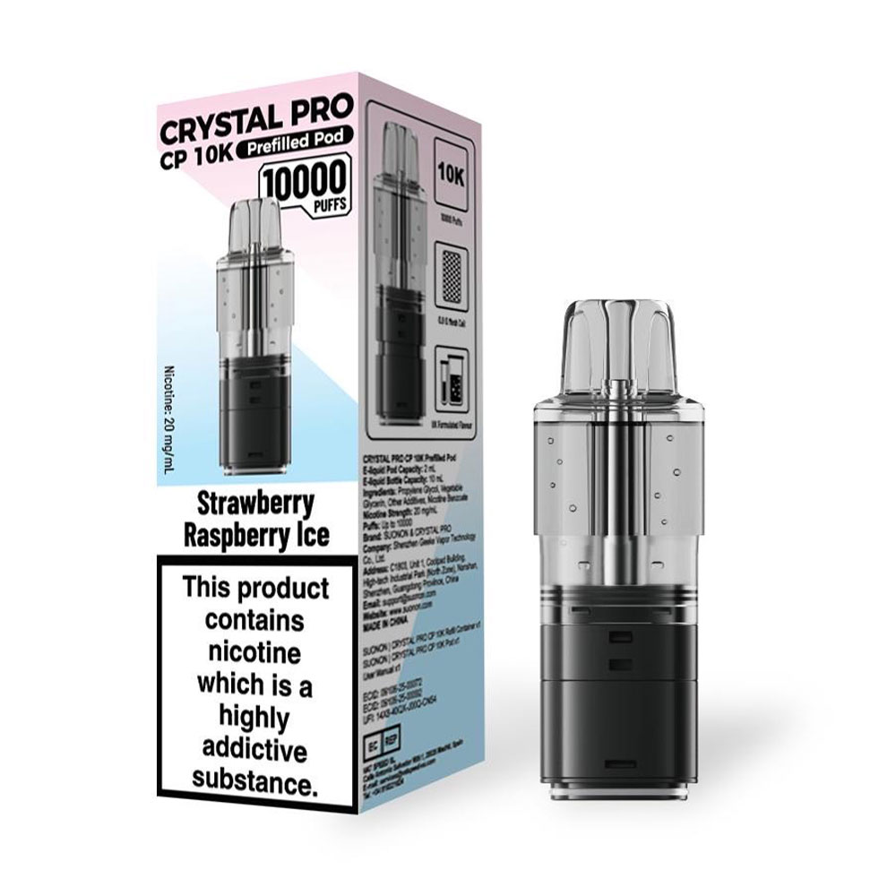 Crystal Pro CP 10K Prefilled Pods (Pack of 5)